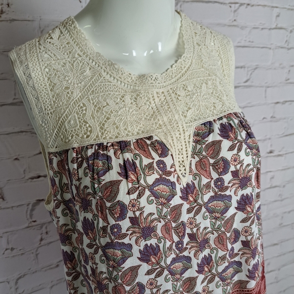 Anthropologie Maeve Laced Eleanor Blouse - Picture 3 of 10